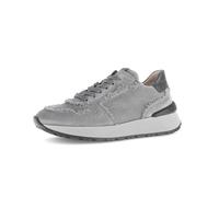 Gabor Damen Low-Top Sneaker, Frauen Sneaker,sexy,Business,Glamour,Style,Stil,trendy,hochwertig,Wellness,schick,chic,Steel Kombi,35.5 EU / 3 UK