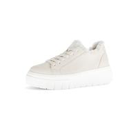Gabor Damen Plateau-Fell-Sneaker 73.221.22 Nappa Beige Größe 39