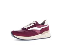 Gabor Damen Low-Top Sneaker, Frauen Sneaker,straßenschuhe,Strassenschuhe,Sportschuhe,Freizeitschuhe,Turnschuhe,Dark-red/Latte,39 EU / 6 UK