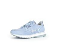 Gabor Damen Low-Top Sneaker, Frauen Sneaker,Ultra-Light,Visone,Amazon,bequem-e,bequemlichkeit,breite,extra,fersen-Riemen,Azur/Sky,40 EU / 6.5 UK