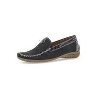 Gabor Damen Mokassins, Frauen Slipper, Mokassins,einlege-Sohle,geschlossen,Gold,Holly-Jolly,Navy,Nappa-Leder,Night-Blue,Nightblue,40.5 EU / 7 UK
