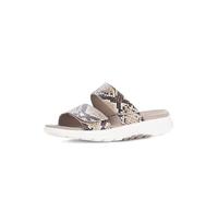 Gabor Damen Mokassins, Frauen Slipper, Mokassins,straßenschuhe,Freizeitschuhe,Derby schnürung,sportlich,Passform,f,Sand/schwarz,39 EU / 6 UK