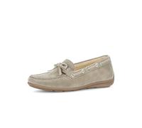 Mokassin GABOR COMFORT "Gabor Comfort Mokassin Leder", Damen, Gr. 40,5, hellbraun, Leder, Schuhe Mokassin (18233467-40,5) hellbraun