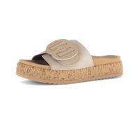 Gabor Damen Pantoletten, Frauen Slipper,Best Fitting,Gartenschuhe,Sommerschuhe,sommerclogs,Sandalen,Freizeitschuhe,Oak/Champagner,42 EU / 8 UK