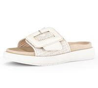 Gabor - Damen Pantolette sandpannaKlett sand/panna - Gr. - EU 42