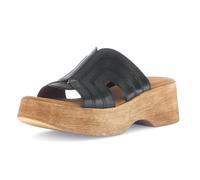 Gabor - Damen Pantolette schwarzPlateau Schwarz - Gr. - UK 7