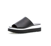 Gabor Damen Pantoletten, Frauen Clogs,Best Fitting,weiblich,Lady,Ladies,Women's,Woman,Slipper,Slides,Hauschuhe,Gartenschuhe,schwarz,43 EU / 9 UK