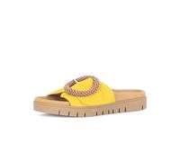 Pantolette GABOR "Pantolette", Damen, Gr. 38, gelb, Schuhe Pantolette (48781430-38) gelb