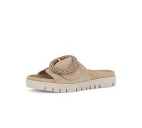 Gabor Pantoletten Leder – Best Fitting – Damen – Sand – Gr. 37