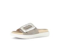 Gabor Damen Pantoletten, Frauen Clogs, Pantoletten,Best Fitting,Schilf/Perla (11),37 EU / 4 UK