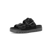 Gabor Damenschuhe Klassische Pantoletten schwarz (uni) schwarz (uni) - Gr. - 38