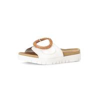 Gabor Damen Pantoletten, Frauen Clogs, Pantoletten,Best Fitting,Weiss (21),40 EU / 6.5 UK