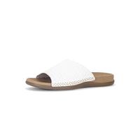 Gabor Damen Pantoletten, Frauen Clogs, Pantoletten,Easy-Walking,elegant,einlege-Sohle,geschlossen,Holly-Jolly,Navy,Off-White,Weiss,43 EU / 9 UK