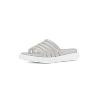 Gabor Damen Pantoletten, Frauen Clogs, Pantoletten,grau,beige,Lack,braun,klassisch,Komfort-Mehrweite,modisch,Soft-Move,kristall,39 EU / 6 UK