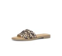 Gabor Damen Pantoletten, Frauen Clogs, Pantoletten,Komfort-Mehrweite,orthopaedisch,einlege-Sohlen,Soft-Move,daempfung,gesund,Natur,38.5 EU / 5.5 UK