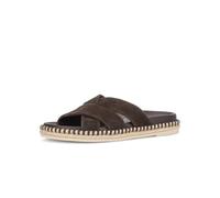 Gabor Damen Pantoletten, Frauen Clogs, Pantoletten,Moderate Mehrweite (G),Best Fitting,Mocca (18),39 EU / 6 UK