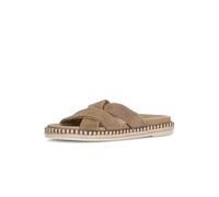 Gabor 83.780.14 hell-braun - bequeme Pantolette für Damen - Größe 39
