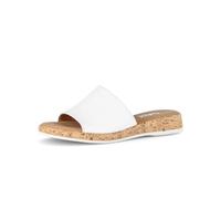 Gabor Damen Pantoletten, Frauen Clogs, Pantoletten,Moderate Mehrweite (G),Weiss (50),37.5 EU / 4.5 UK
