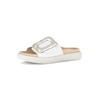 Gabor Damen Pantoletten, Frauen Clogs, Pantoletten,Respira,robust,rustikal,sensitiv,stabil,trage-Komfort,Tritt-fest,Latte/Perla,39 EU / 6 UK
