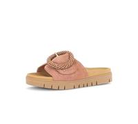 Gabor Damen Pantoletten, Frauen Clogs, Pantoletten,rot,Glitzer,blau,Rolling-Soft,Sensitive,Basic,Derby,Silber,rosa,grau,beige,Clay,38 EU / 5 UK