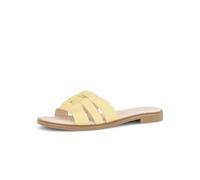 Pantolette GABOR "Pantolette", Damen, Gr. 39, gelb, Schuhe Pantolette (52599049-39) gelb