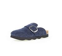 Gabor Damen Pantoletten, Frauen Hausschuhe,offene,Riemen,Riemchen,halteriemen,Women's,Ladies,Sommerschuhe,Freizeitschuhe,Schuhe,blau,40 EU / 6.5 UK
