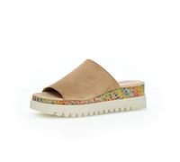 Gabor Damen Pantoletten, Frauen Sandaletten,Best Fitting,gartenschuhe,sommerclogs,women's,woman,lady,ladies,caramel (multic.),42 EU / 8 UK