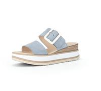 Gabor Damen Pantoletten, Frauen Sandaletten,Best Fitting,sommerclogs,Women's,Woman,Lady,Ladies,Sommerschuhe,aquamarin (Panna),42 EU / 8 UK