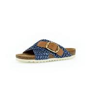 Gabor Damen Pantoletten, Frauen Sandaletten,Gartenschuhe,sommerclogs,Women's,Woman,Ladies,Sommerschuhe,Strandschuhe,Marine/Cognac,40 EU / 6.5 UK