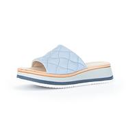 Gabor Damen Pantoletten, Frauen Slip On,Moderate Mehrweite (G),Schlupfschuhe,schluepfschuhe,Slides,Slip-ons,Mules,Sky (LDS),39 EU / 6 UK