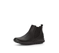 Gabor Damen Chelsea Boots, Frauen Stiefeletten,Kurzstiefel,uebergangsschuhe,uebergangsstiefel,Schlupfstiefel,warm,schwarz (Mel.),38.5 EU / 5.5 UK