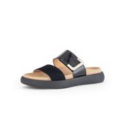 Gabor Damen Pantoletten, Frauen Slipper,Best Fitting,Backless Slipper,Gartenschuhe,Sommerschuhe,sommerclogs,Sandalen,Mules,schwarz,41 EU / 7.5 UK