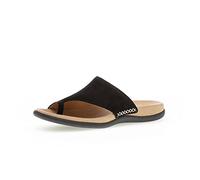 Gabor Damen Pantoletten, Frauen Slipper,Best Fitting,Gartenschuhe,Sommerschuhe,sommerclogs,Hausschuhe,Zehentrenner,Slides,schwarz,42 EU / 8 UK