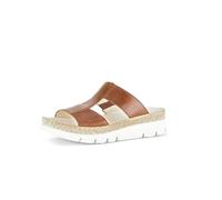 Gabor Damen Pantoletten, Frauen Slipper,Best Fitting,Gartenschuhe,Sommerschuhe,sommerclogs,Sandalen,Freizeitschuhe,Slides,Camel,42 EU / 8 UK