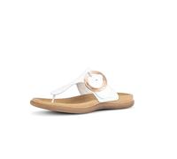 Gabor Damen Pantoletten, Frauen Slipper,Best Fitting,Gartenschuhe,Sommerschuhe,sommerclogs,Sandalen,Freizeitschuhe,Slides,Weiss,37 EU / 4 UK