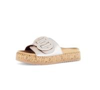 Gabor Damen Pantoletten, Frauen Slipper,Best Fitting,Schlupfschuhe,schluepfschuhe,Slip-ons,Backless Slipper,Mules,Puder,42 EU / 8 UK