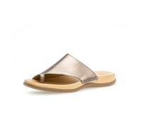 Gabor Damen Pantoletten, Frauen Slipper,Best Fitting,Slides,Slip-ons,Backless Slipper,Mules,Gartenschuhe,Sommerschuhe,antiksilber,36 EU / 3.5 UK