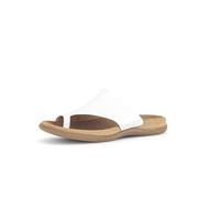 Gabor Damen Pantoletten | Frauen Slipper | Best Fitting | Slides | Slip-ons | Backless Slipper | Mules | Gartenschuhe | Sommerschuhe | Latte | 42 EU - 8 UK