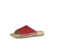 Gabor Damen Pantoletten | Frauen Slipper | Best Fitting | Slides | Slip-ons | Backless Slipper | Mules | Gartenschuhe | Sommerschuhe | Rubin | 39 EU - 6 UK