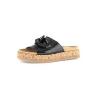 Gabor Damen Pantoletten, Frauen Slipper,Best Fitting,Slides,Slip-ons,Backless Slipper,Mules,Gartenschuhe,Sommerschuhe,schwarz,40 EU / 6.5 UK