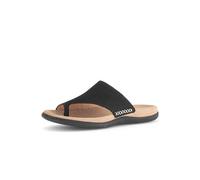 Gabor Damen Pantoletten | Frauen Slipper | Best Fitting | Slides | Slip-ons | Backless Slipper | Mules | Gartenschuhe | Sommerschuhe | schwarz | 37 EU - 4 UK