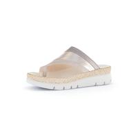 Gabor Damen Pantoletten, Frauen Slipper,Best Fitting,Slip-ons,Backless Slipper,Gartenschuhe,Sommerschuhe,sommerclogs,Oak Kombi,39 EU / 6 UK