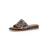 Gabor Damen Pantoletten, Frauen Slipper,Leichte Mehrweite (G),Sandalen,Freizeitschuhe,Schlupfschuhe,schluepfschuhe,Slides,Natur,40 EU / 6.5 UK