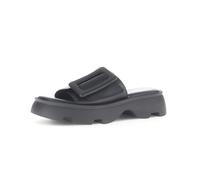Gabor Damen Pantoletten, Frauen Slipper,Moderate Mehrweite (G),Wedge-Sohle,Schlupfschuhe,schluepfschuhe,schwarz (S.schwarz),37.5 EU / 4.5 UK