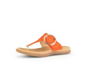 Gabor Damen Pantoletten, Frauen Slipper,schluepfschuhe,Slip-ons,Backless Slipper,Mules,Gartenschuhe,Sommerschuhe,Pumpkin,36 EU / 3.5 UK