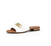 Gabor Damen Pantoletten Sandalen Rhodos Pantolette Glattleder Kinderschuhe Uni Damen Schuhe