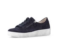 Gabor Damen Plateau Schnürschuhe für Damen, blau, Größe 37 ½ EU / 4,5 UK