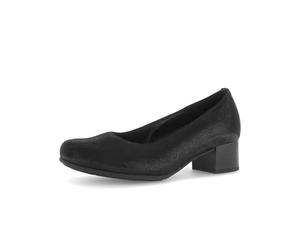 Gabor Damen Plateaupumps, Frauen Absatzschuhe,Abendschuhe,Court Shoes,stöckelschuhe,Plateau-Sohle,high Heels,Heels,schwarz,40.5 EU / 7 UK