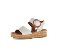 Gabor Damen Plateausandalen 64.550-4 cm Plateauabsatz & Klettverschluss - Elegante Sandalen & Slides für Damen