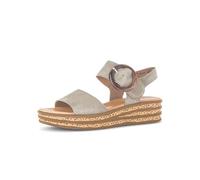 Gabor Damen Plateausandalen 64.550-4 cm Plateauabsatz & Klettverschluss - Elegante Sandalen & Slides für Damen